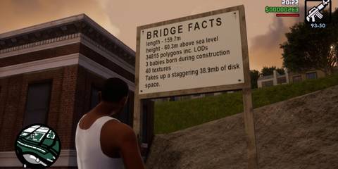 Gant Bridge facts in Grand Theft Auto San Andreas