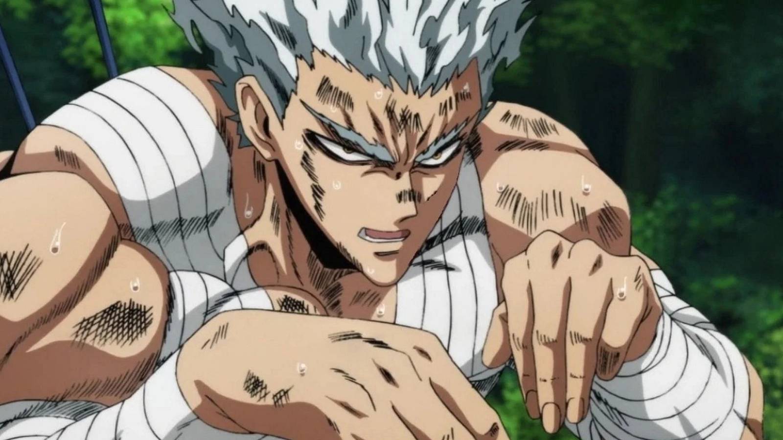 garou one punch man injured