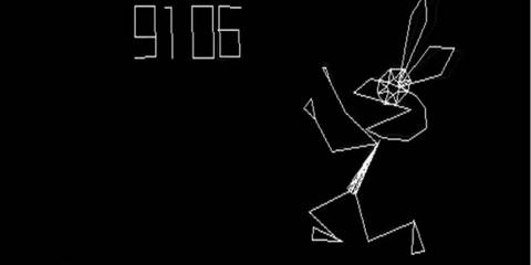 Getting a score in Vib-Ribbon