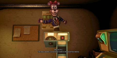 Getting the Code from Mrs Helpful FNAF SOTM