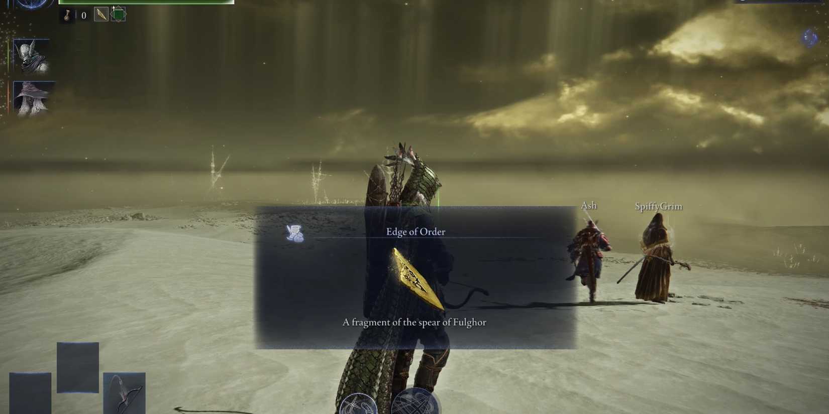 Getting the Edge of Order-Ironeye second Remembrance Elden Ring Nightreign