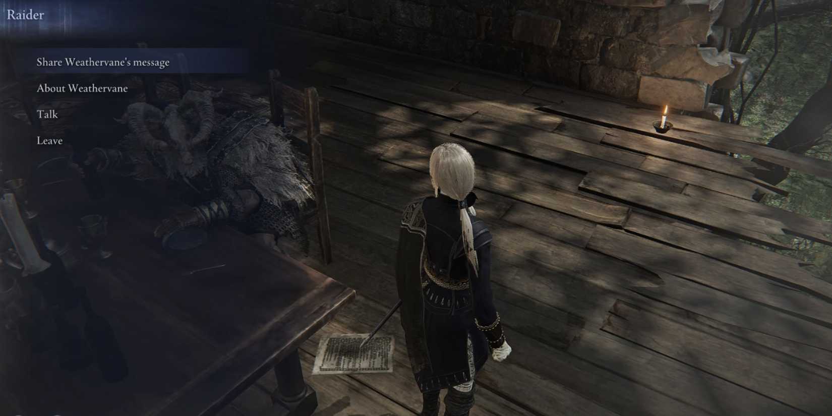 Give the message to Raider-Duchess third Remembrance in Elden Ring Nightreign