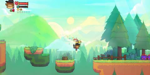 Gliding in The Adventure Pals