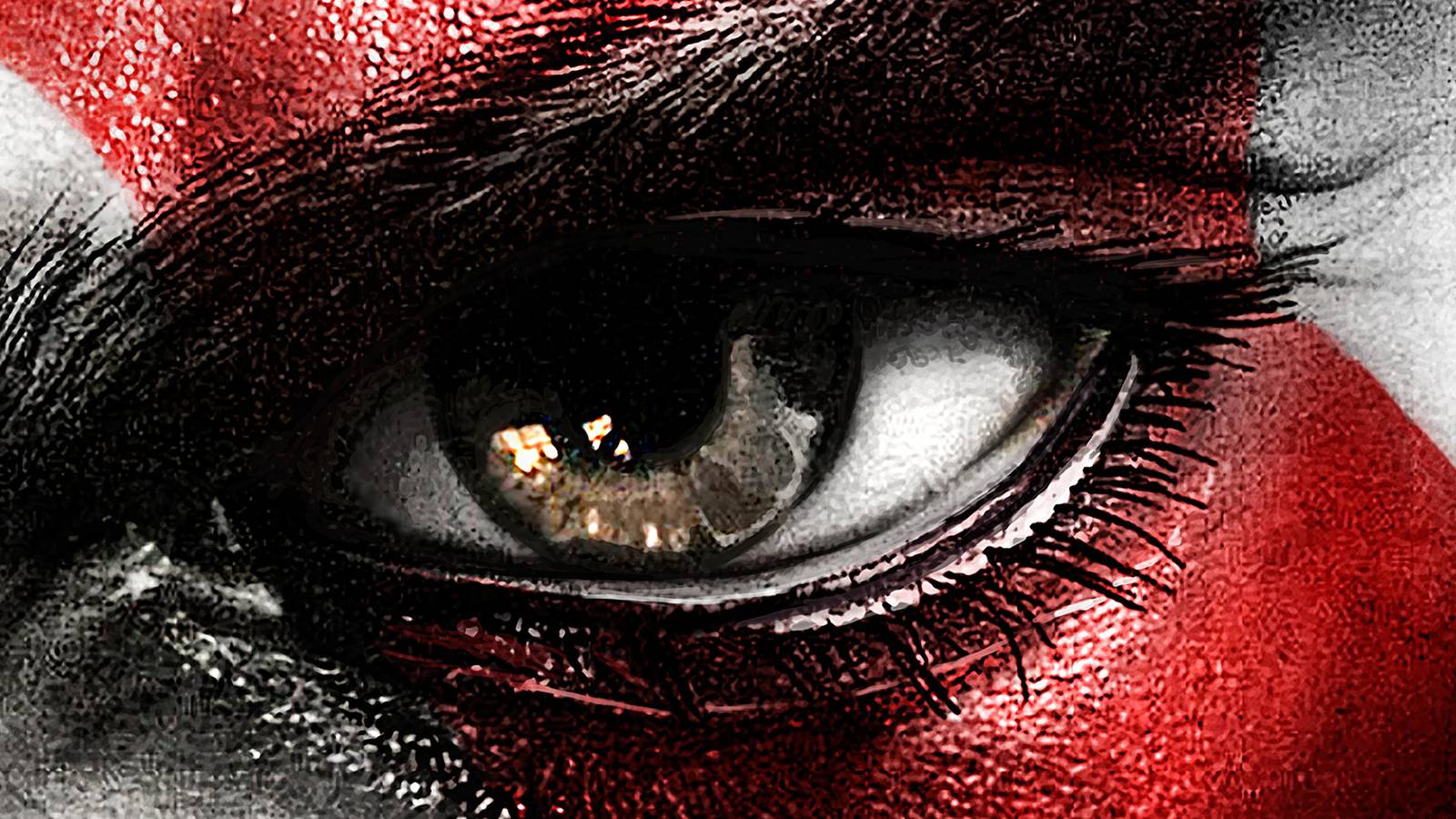God of War New Game Kratos Eye