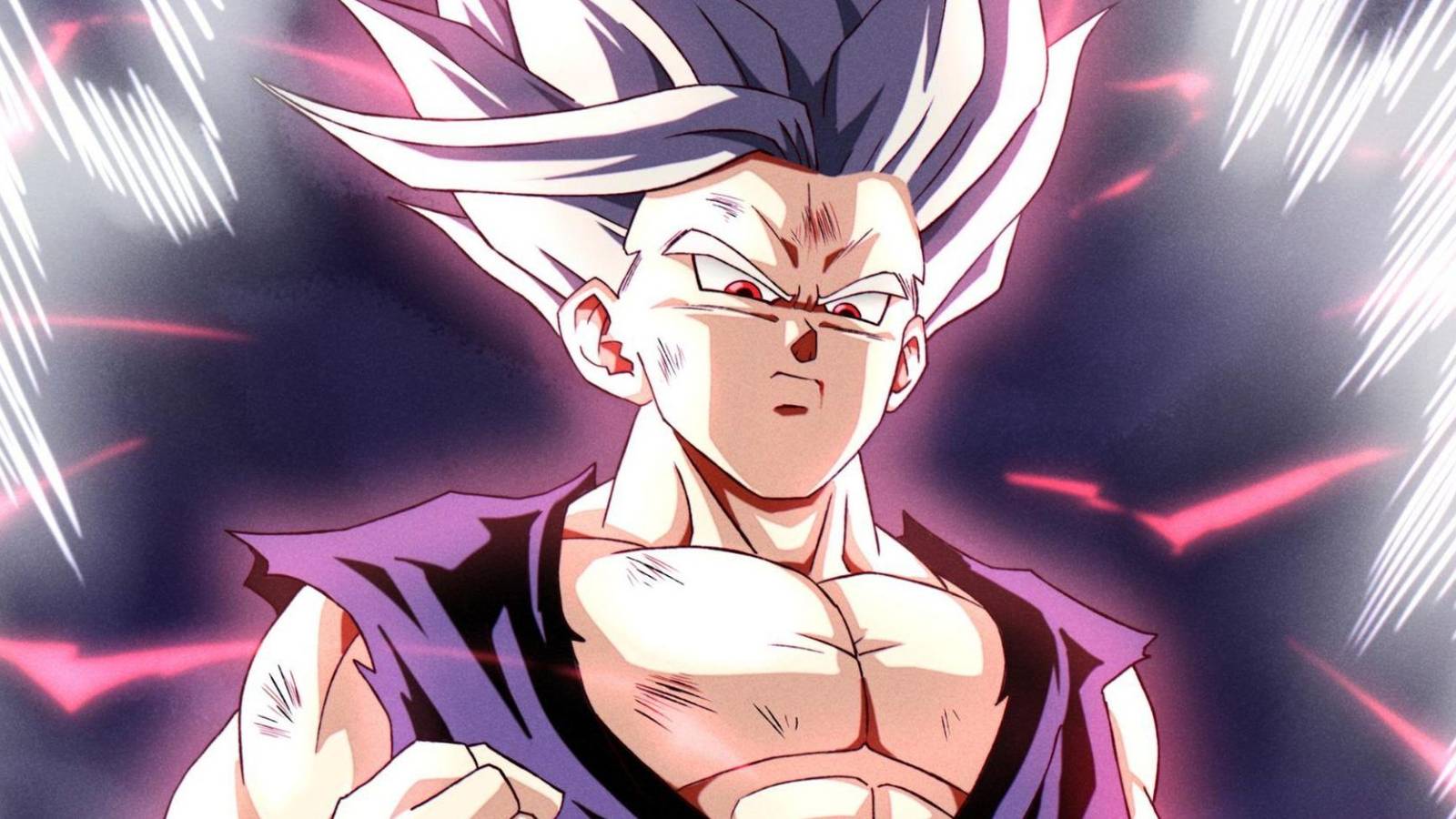picture: beast gohan in dragon ball.