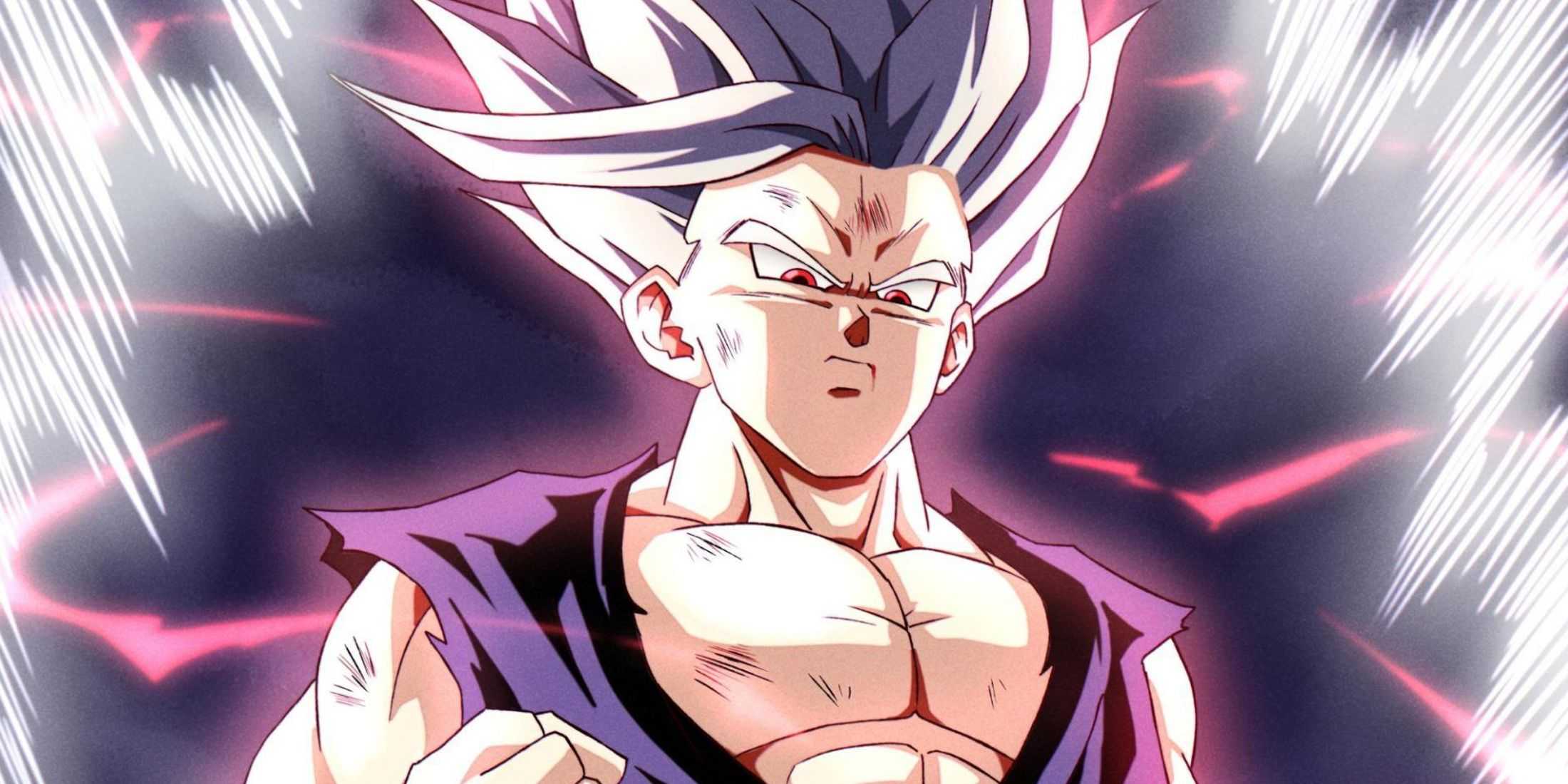 picture: beast gohan in dragon ball.