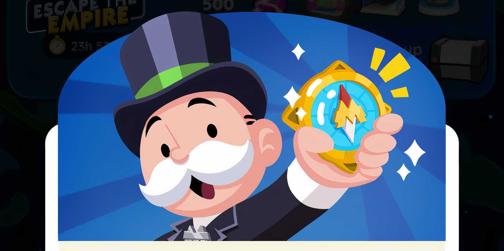 Golden Compass Tokens Monopoly GO