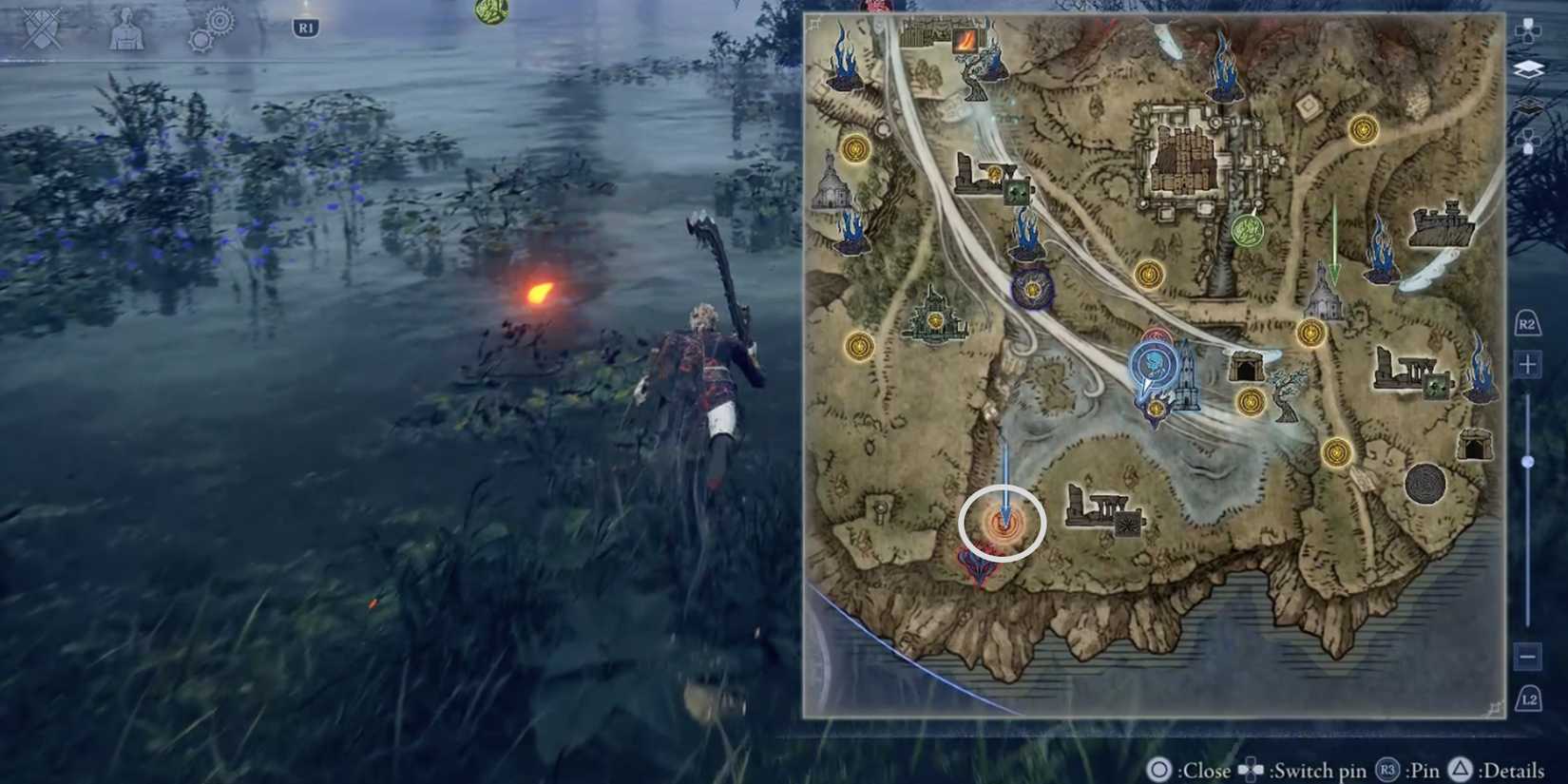 Golden Dew Location-Duchess first Remembrance in Elden Ring Nightreign