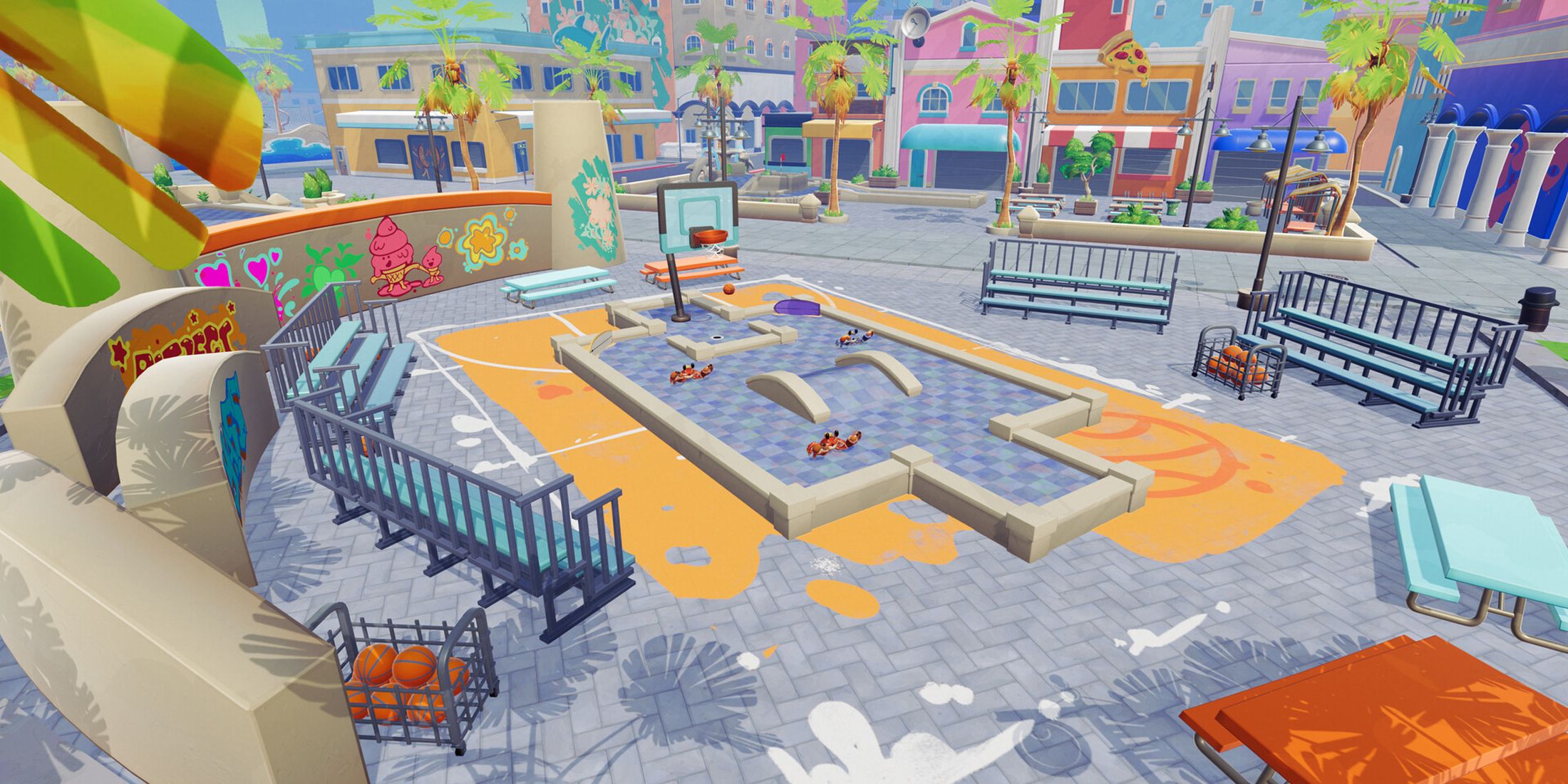 golf with your friends 2 basketball court