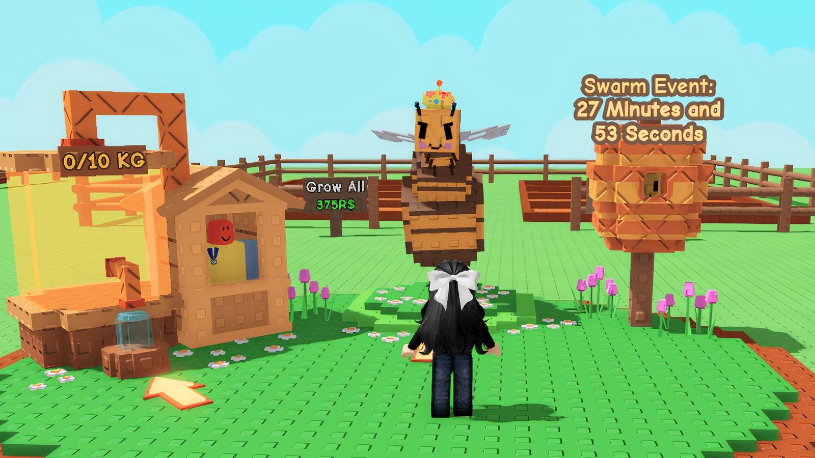 grow a garden bee swarm event guide