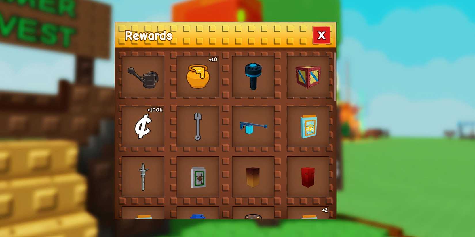 grow a garden summer harvest event rewards