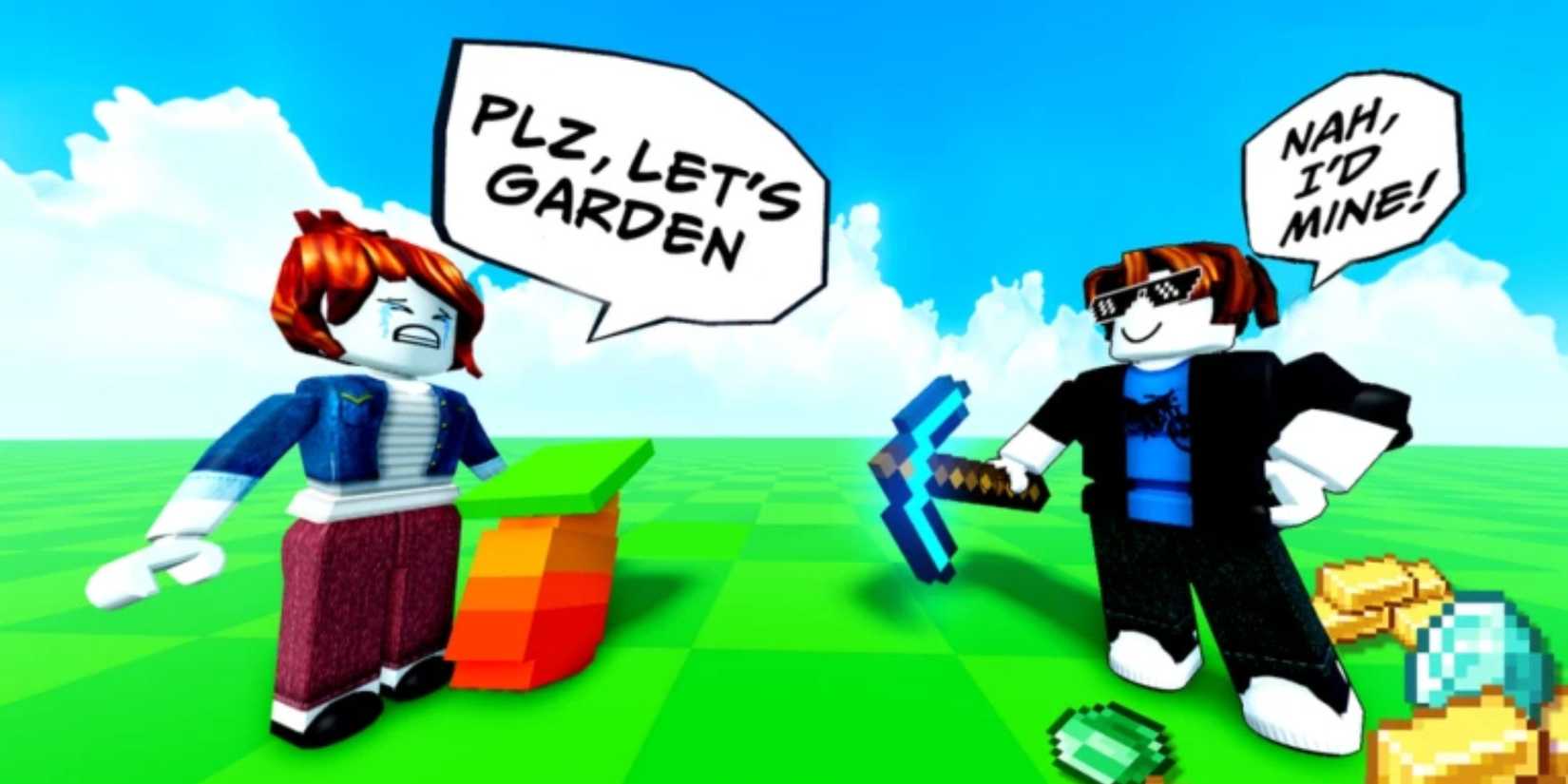 Grow Mine characters