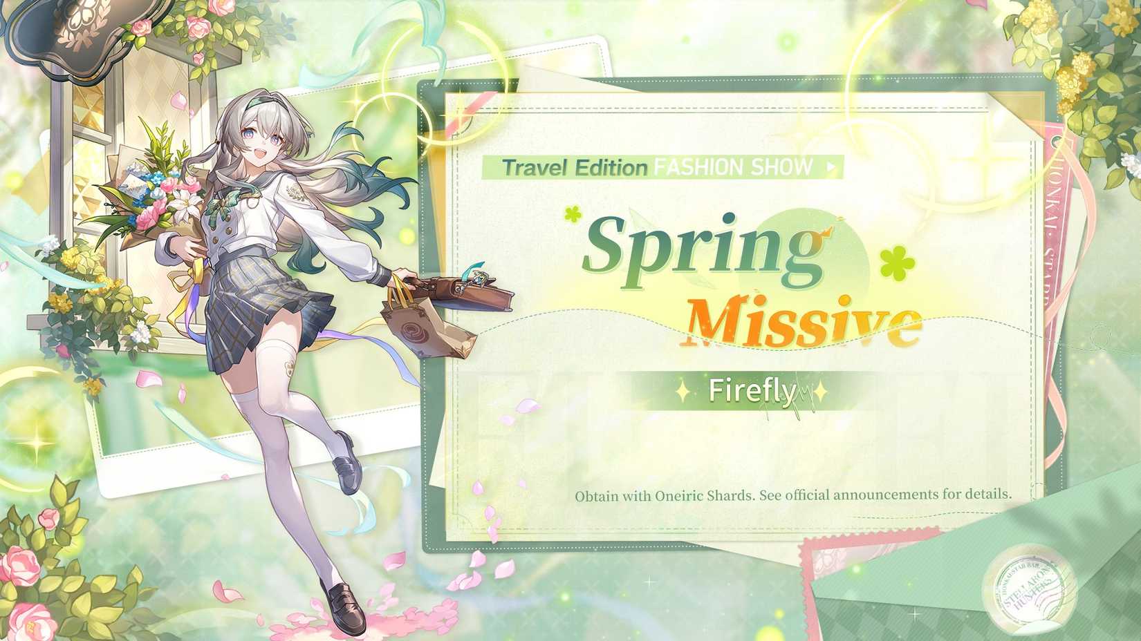 Honkai Satr Rail Firefly Spring Missive skin