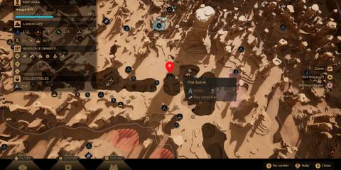 Hagga Rift The Spiral Location Dune Awakening