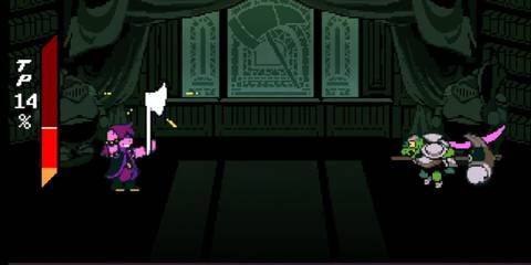 Hammer of Justice Boss Fight in Deltarune