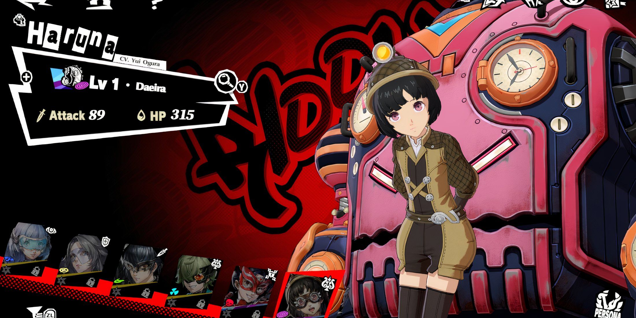 Persona 5 The Phantom X: Best Haruna Build
