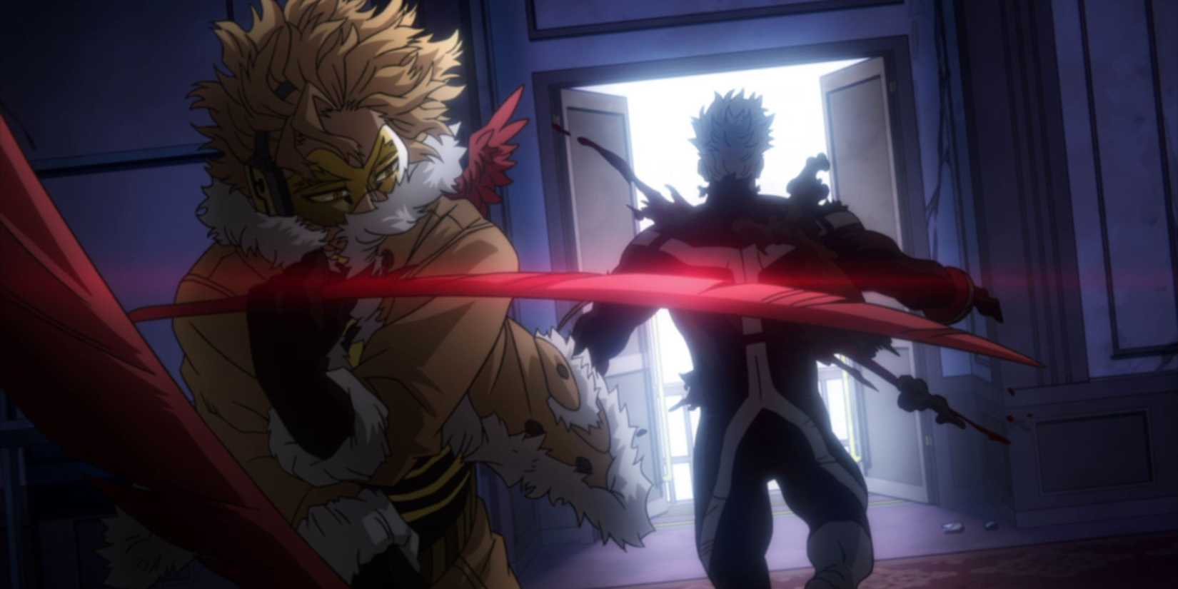 Hawks attack twice with their feathers.