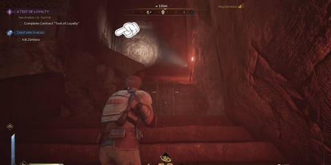 Heading inside the Loot Room in Stonestep Village Dune Awakening