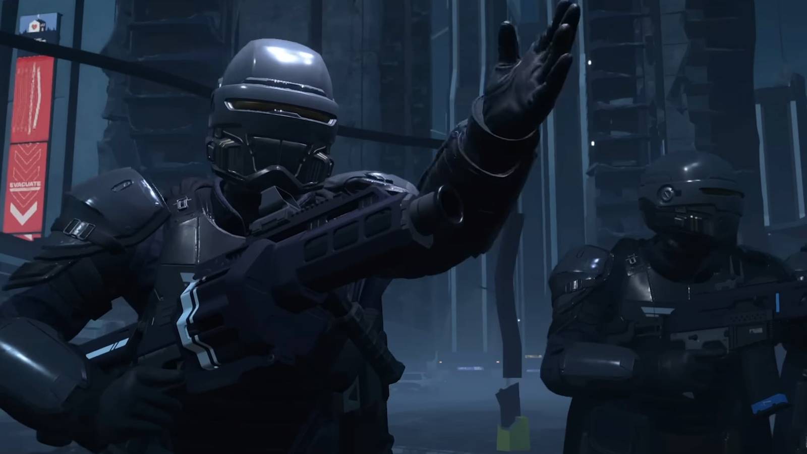 Helldivers 2 - Force of Law Warbond trailer still