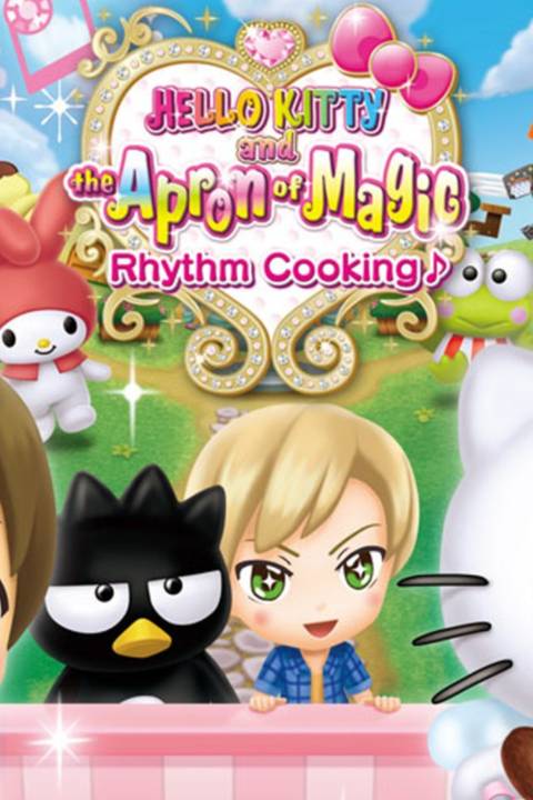 Hello Kitty and the Apron of Magic Rhythm Cooking video game cover art tag