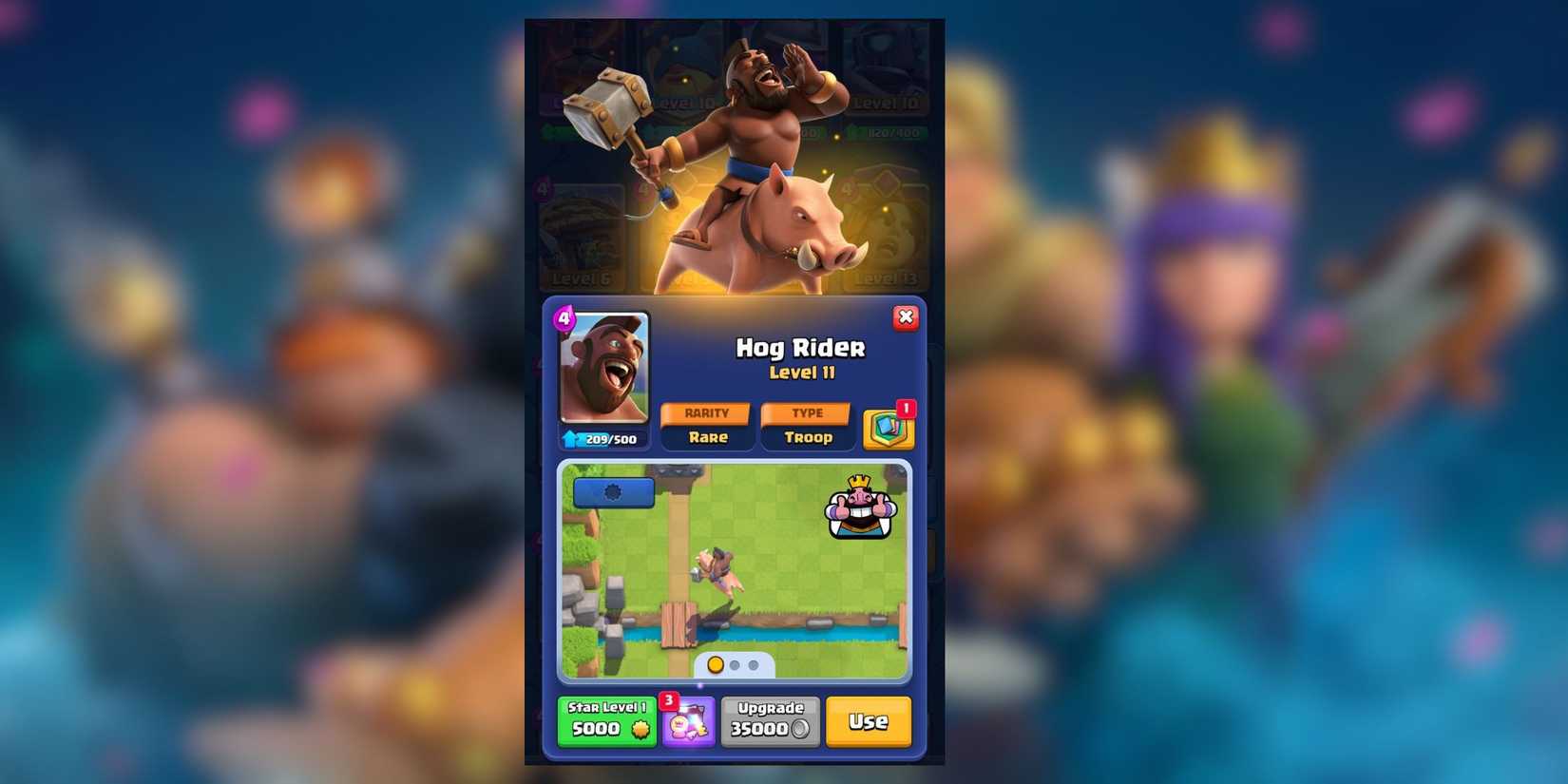 Most Used Clash Royale Cards