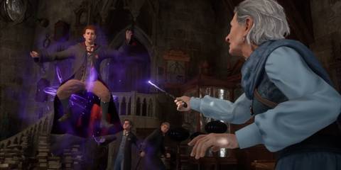 Hogwarts Legacy 2 Persona style classroom exam questions