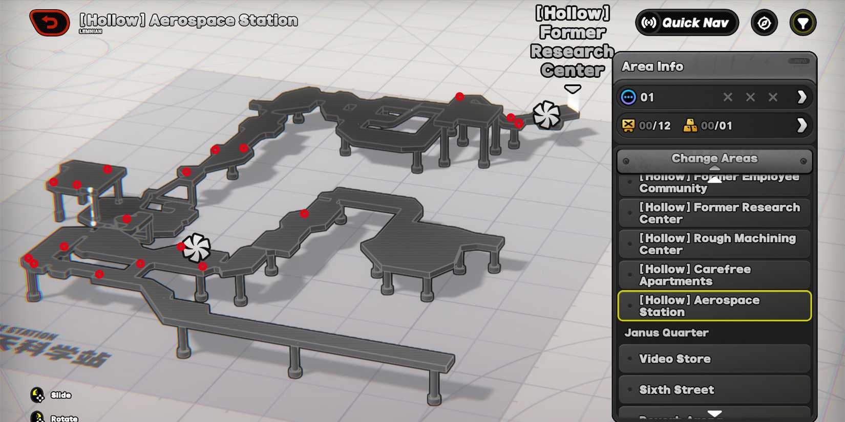 hollow aerospace station lumite ore locations in zenless zone zero
