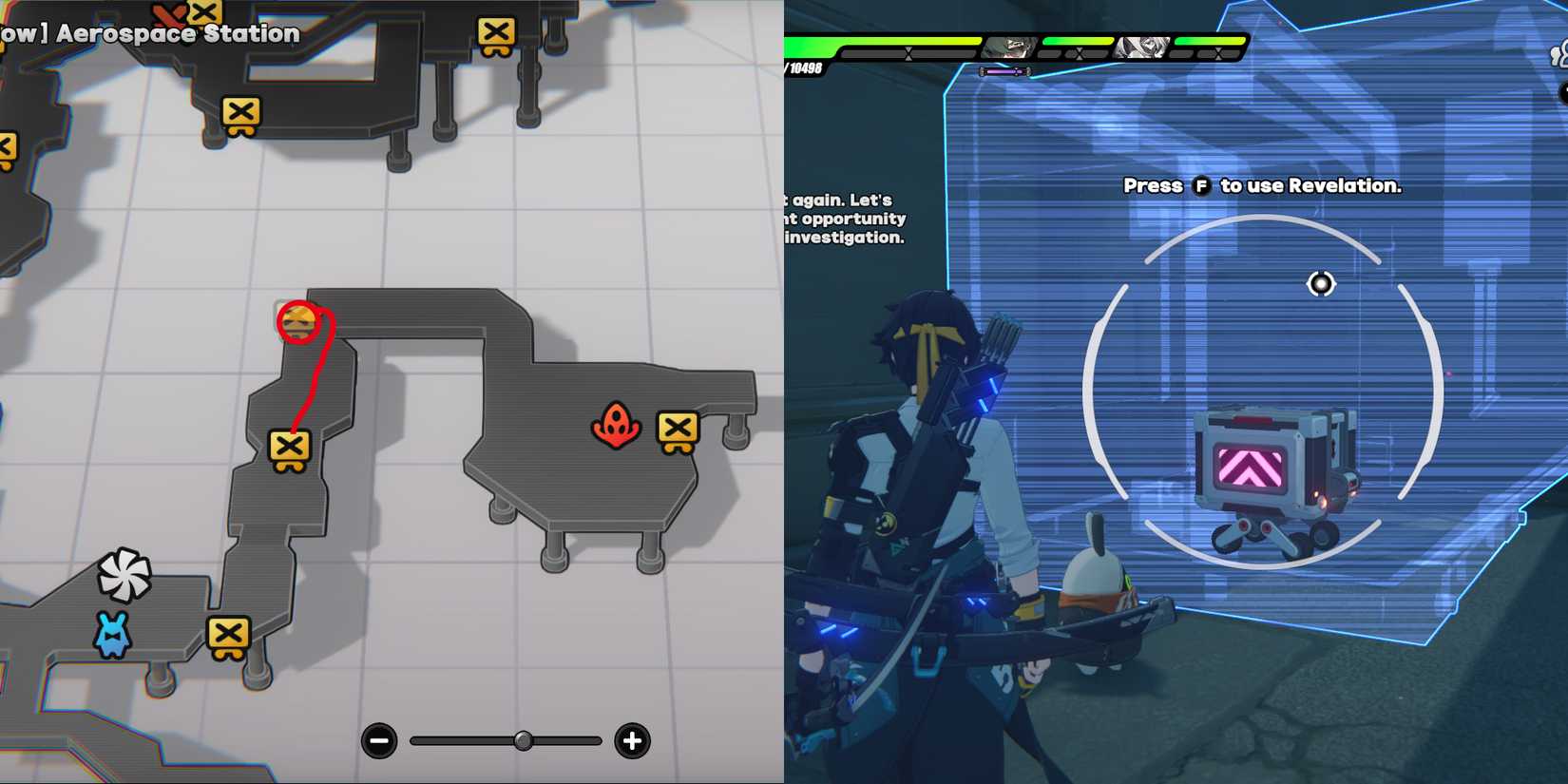 hollow aerospace station mini cargo trucks location 13 in zenless zone zero