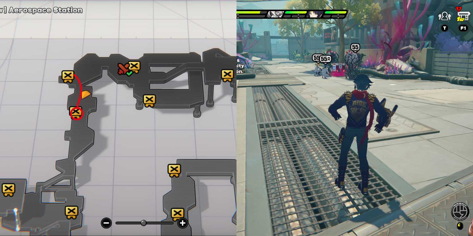 hollow aerospace station mini cargo trucks location 5 in zenless zone zero