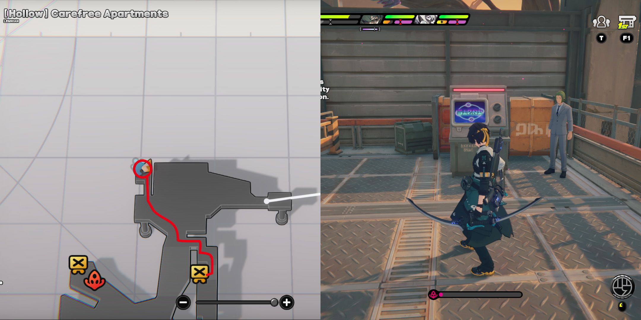 Carefree Apartments Chests And Inert Ether Canister Locations In ZZZ
