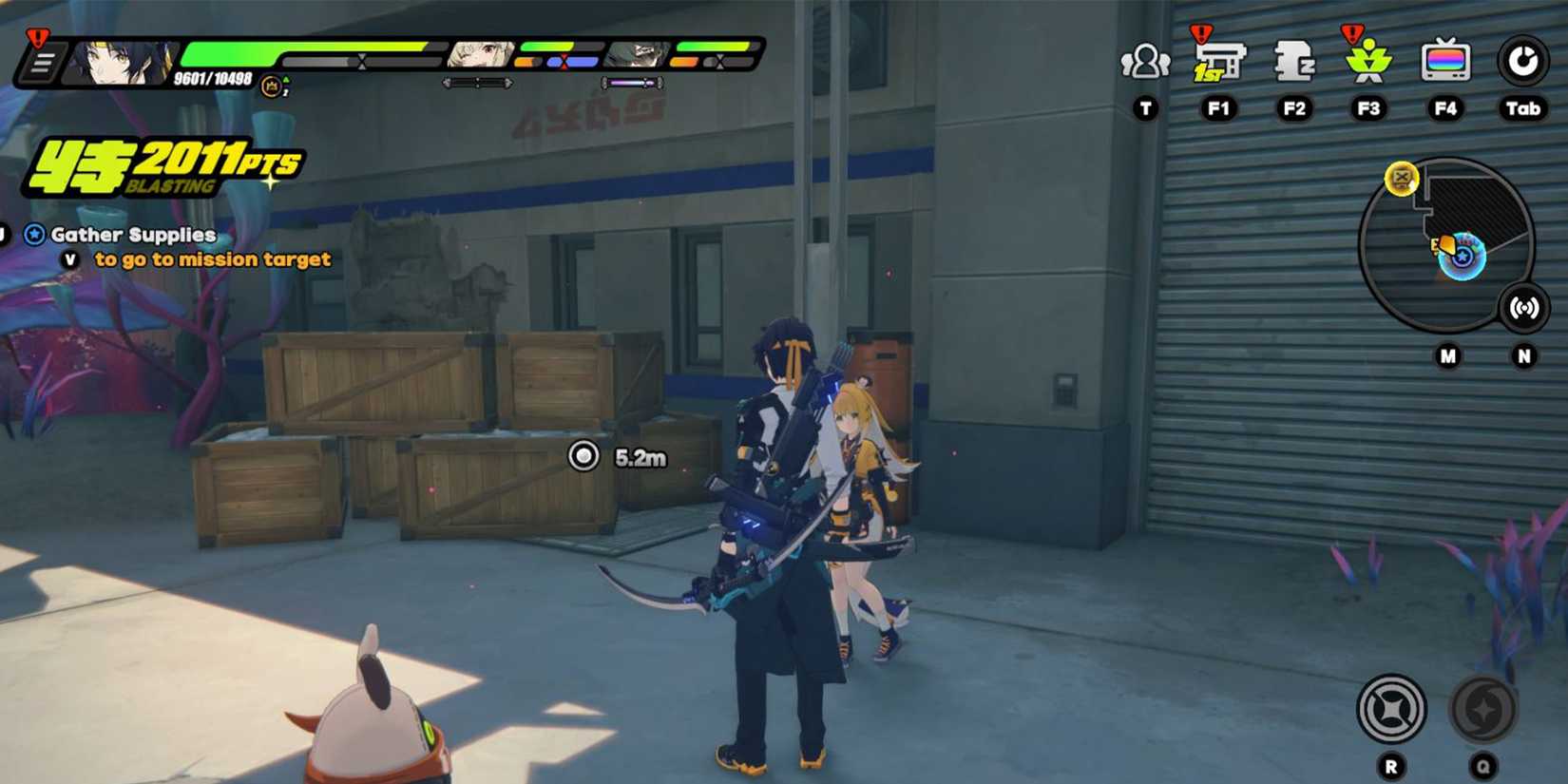 hollow central production area supply collection point location 1 in zenless zone zero