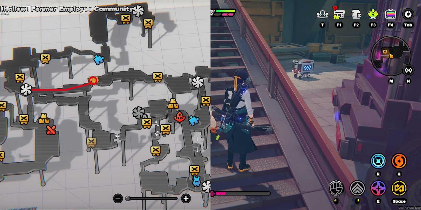 hollow former employee community mini cargo trucks location 11 in zenless zone zero