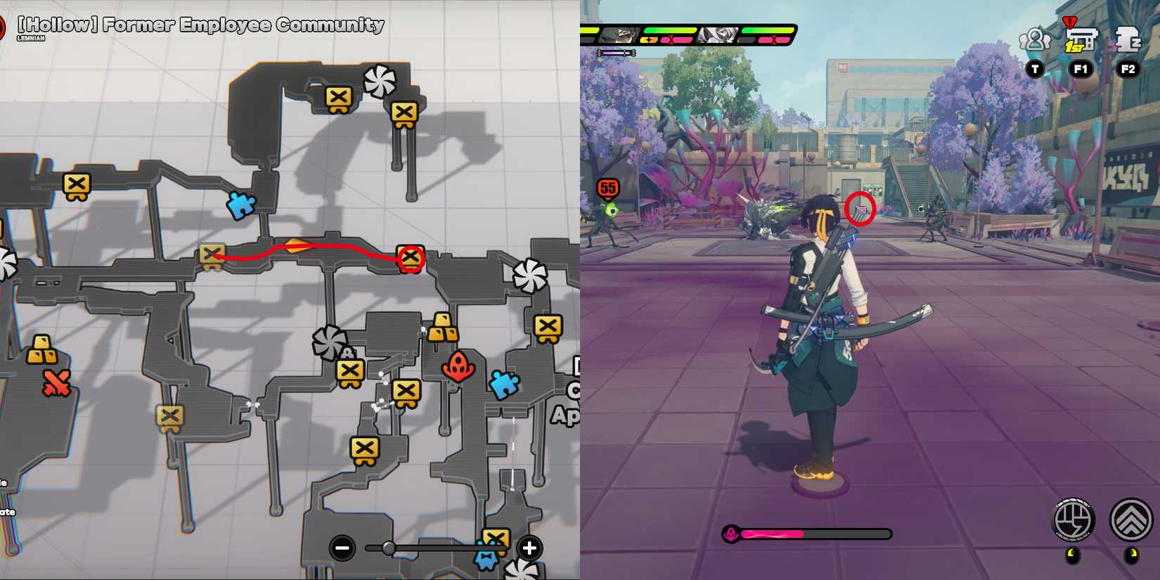 hollow former employee community mini cargo trucks location 12 in zenless zone zero