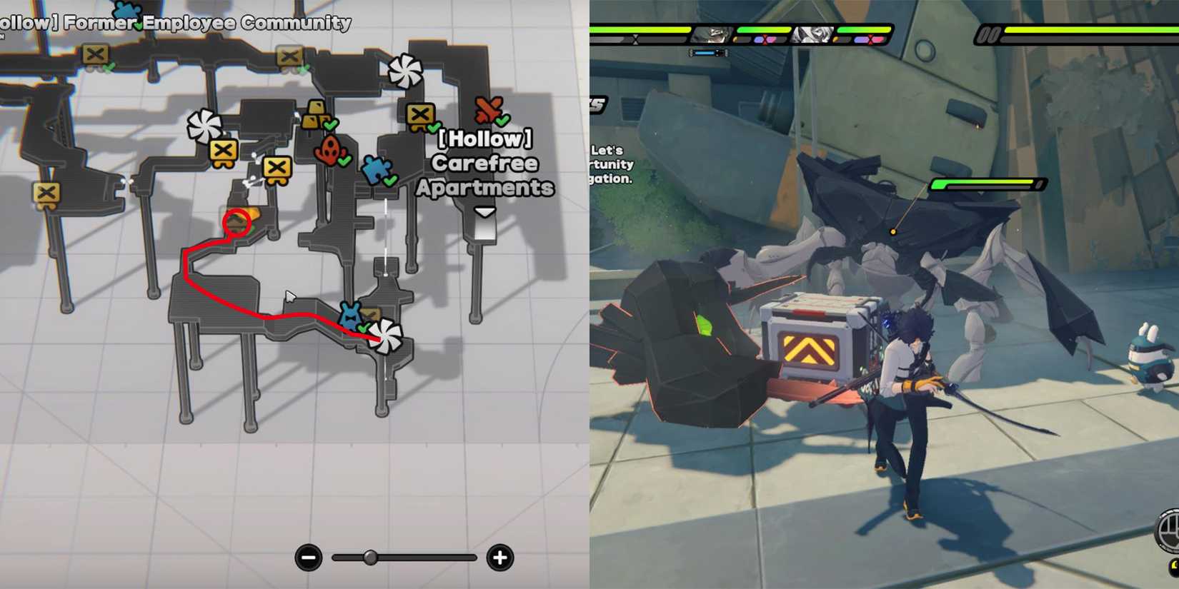 hollow former employee community mini cargo trucks location 16 in zenless zone zero-1