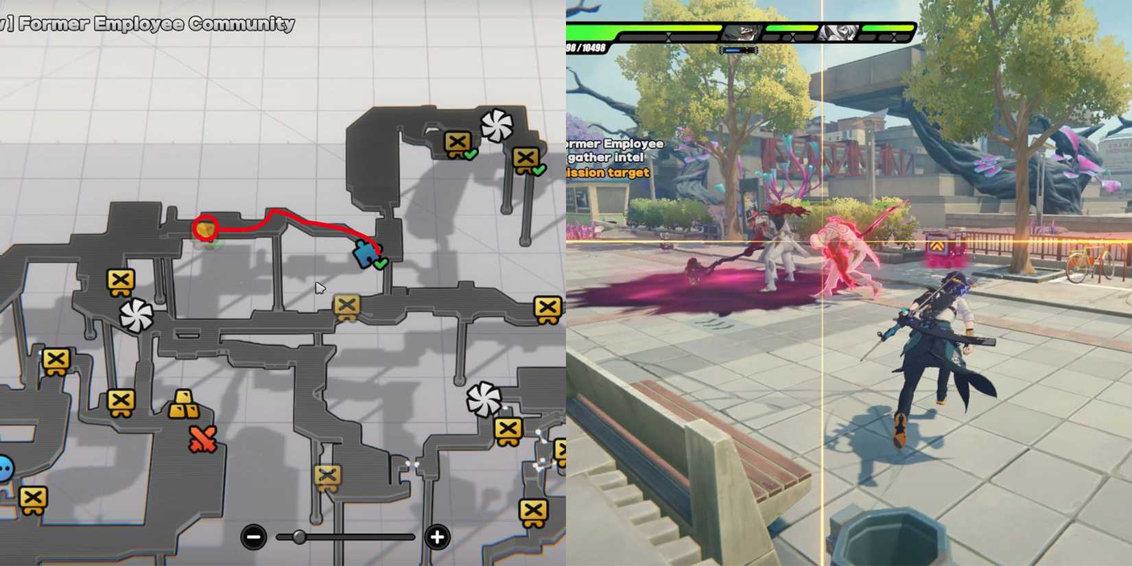 hollow former employee community mini cargo trucks location 4 in zenless zone zero-1