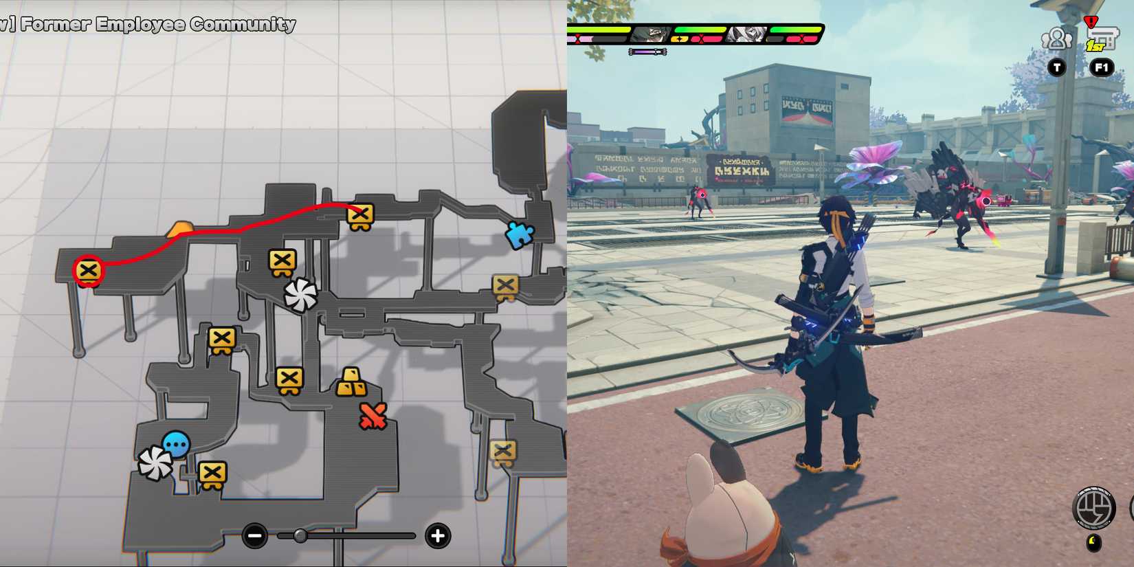 hollow former employee community mini cargo trucks location 5 in zenless zone zero