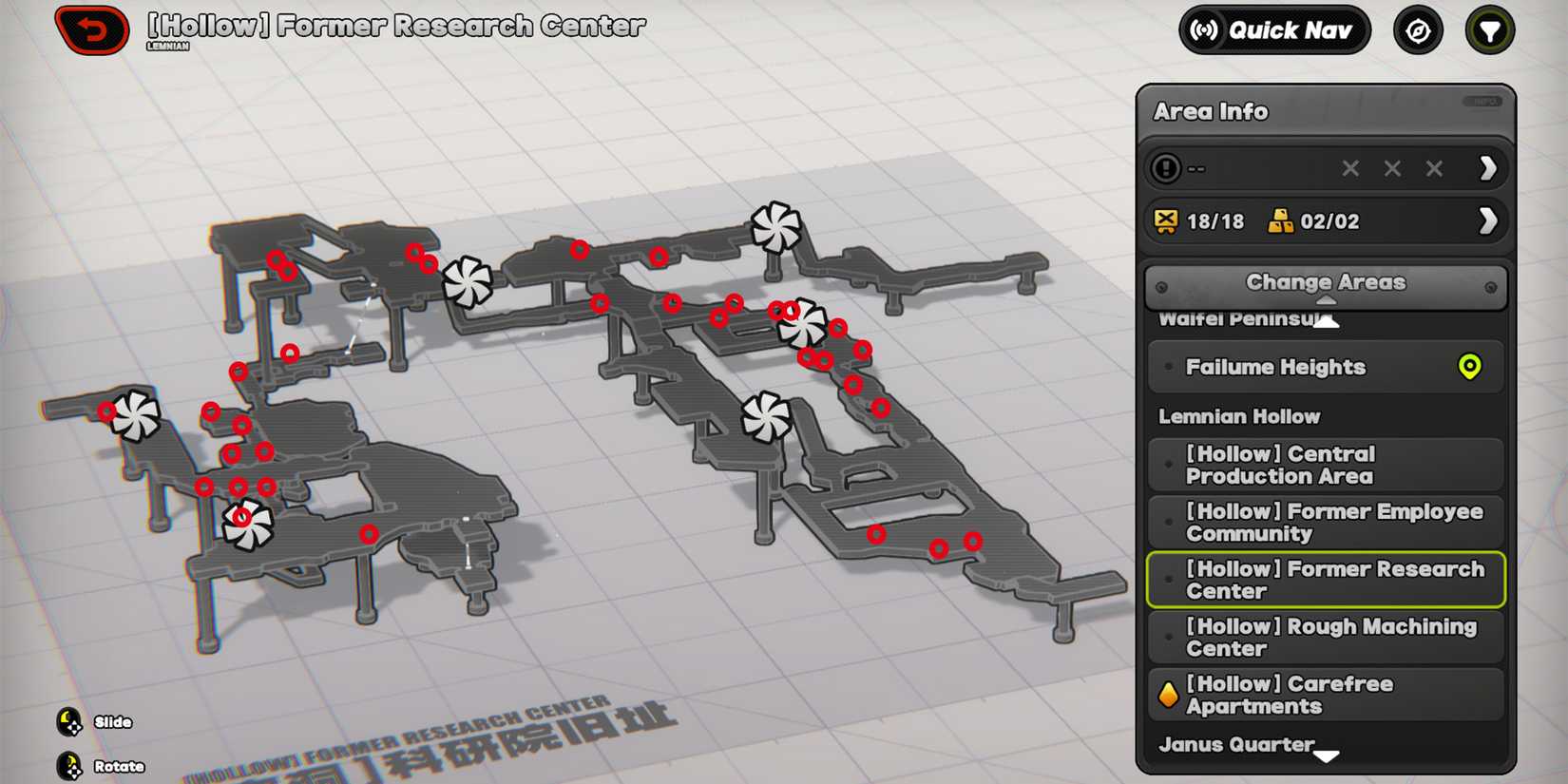 hollow former research center high-entropy alloy locations in zenless zone zero