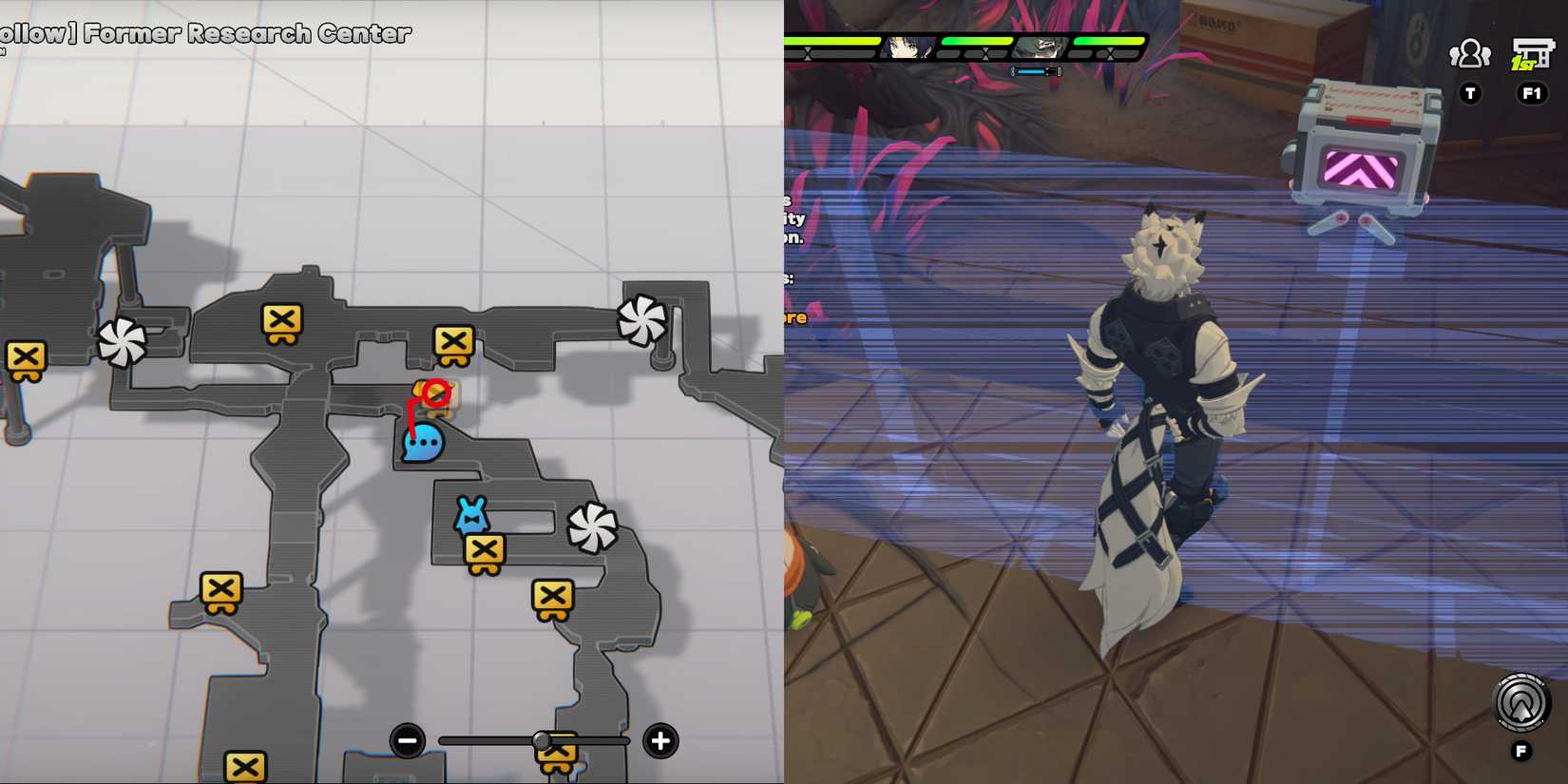 hollow former research center mini cargo trucks location 10 in zenless zone zero