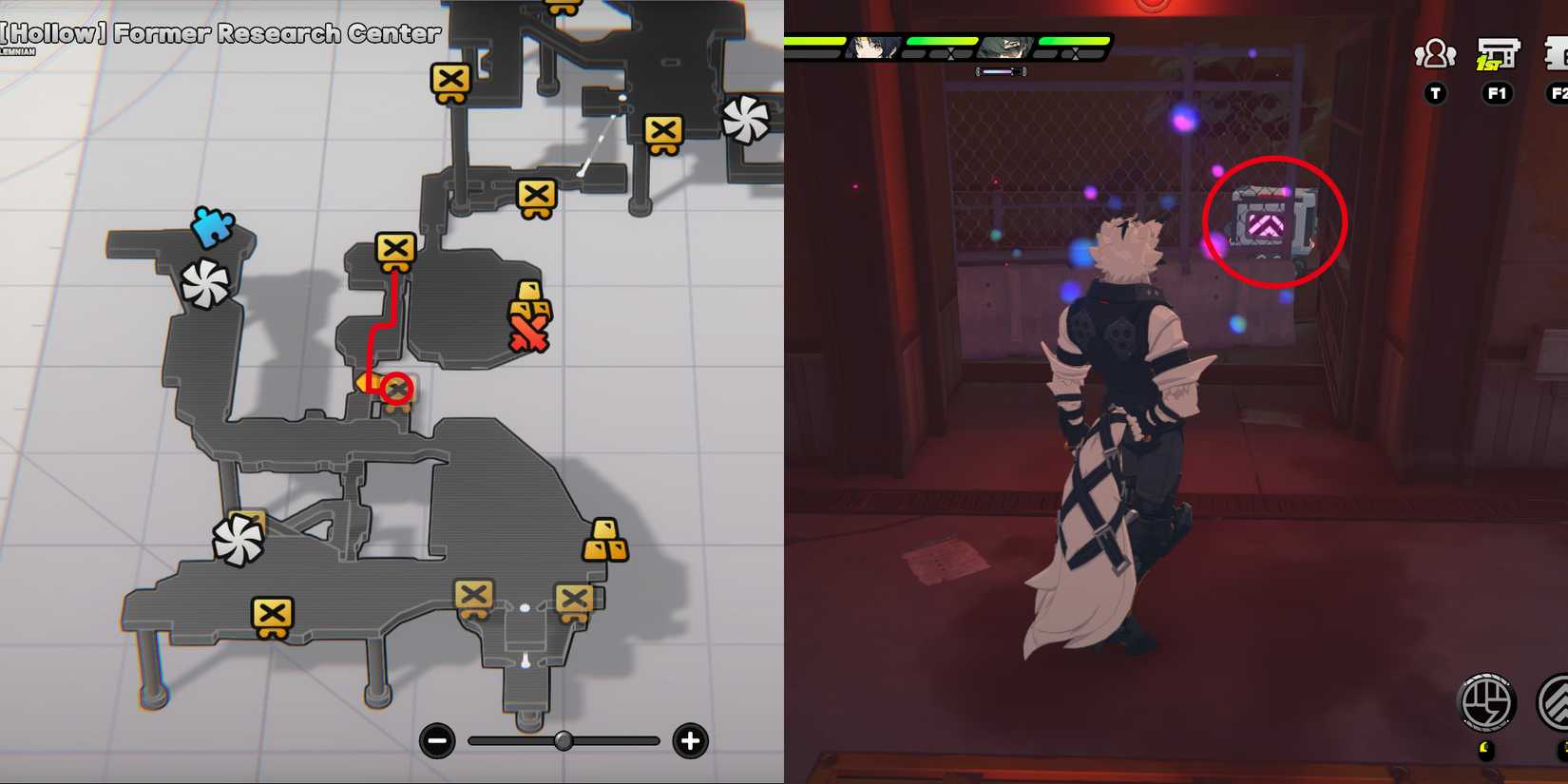 hollow former research center mini cargo trucks location 16 in zenless zone zero