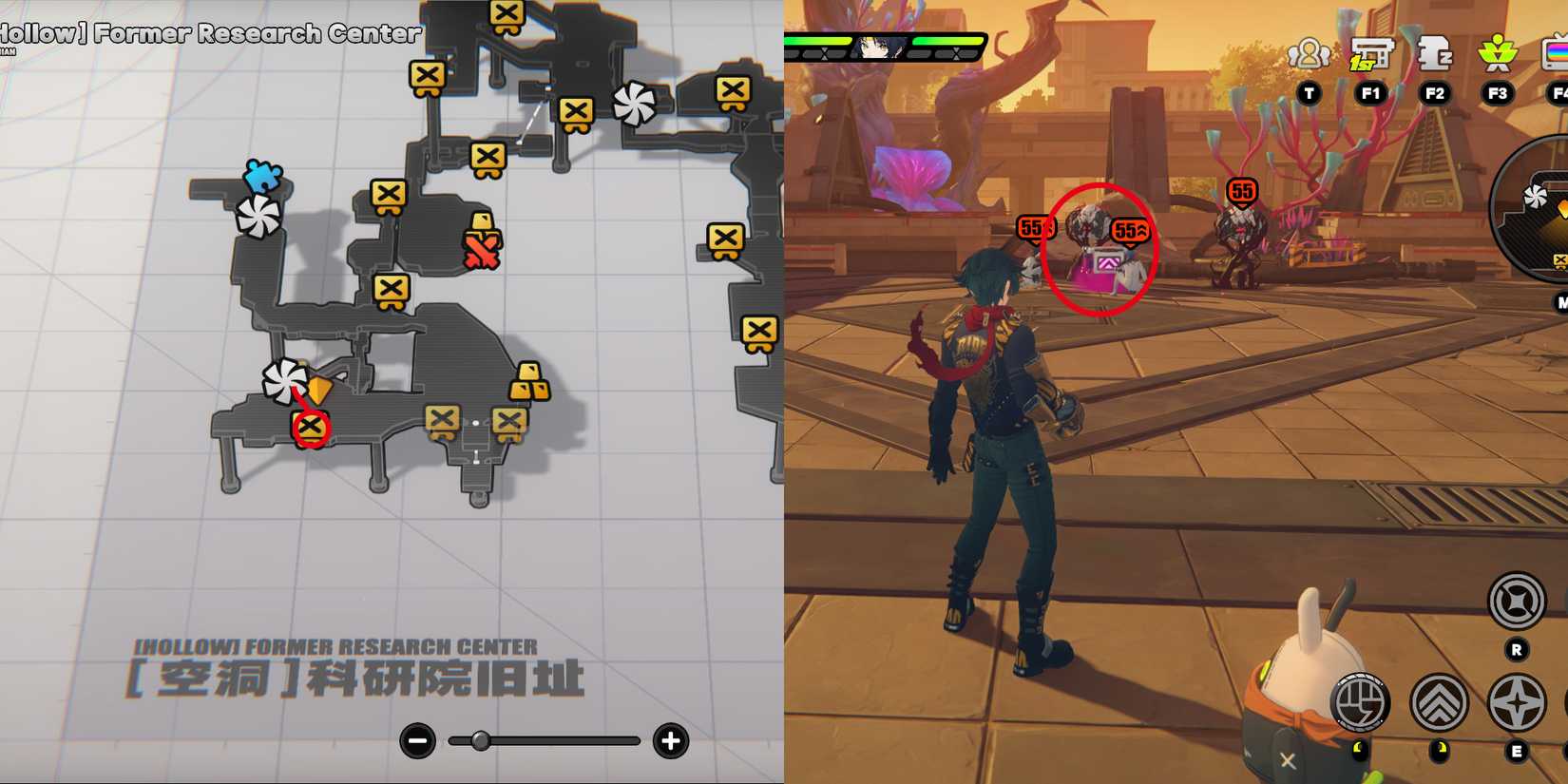 hollow former research center mini cargo trucks location 18 in zenless zone zero