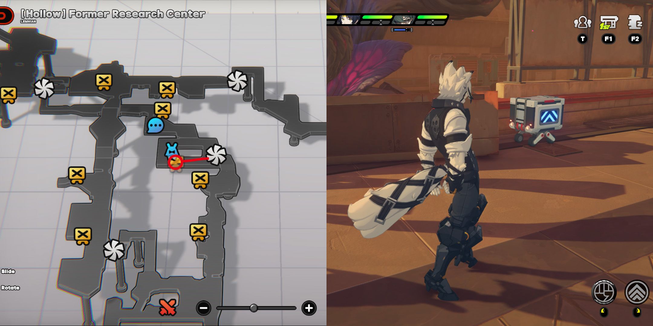 Heavy Heavy Research Center Mini Cargo Truck Location 8 ZENLESS ZONE ZERO Location 8