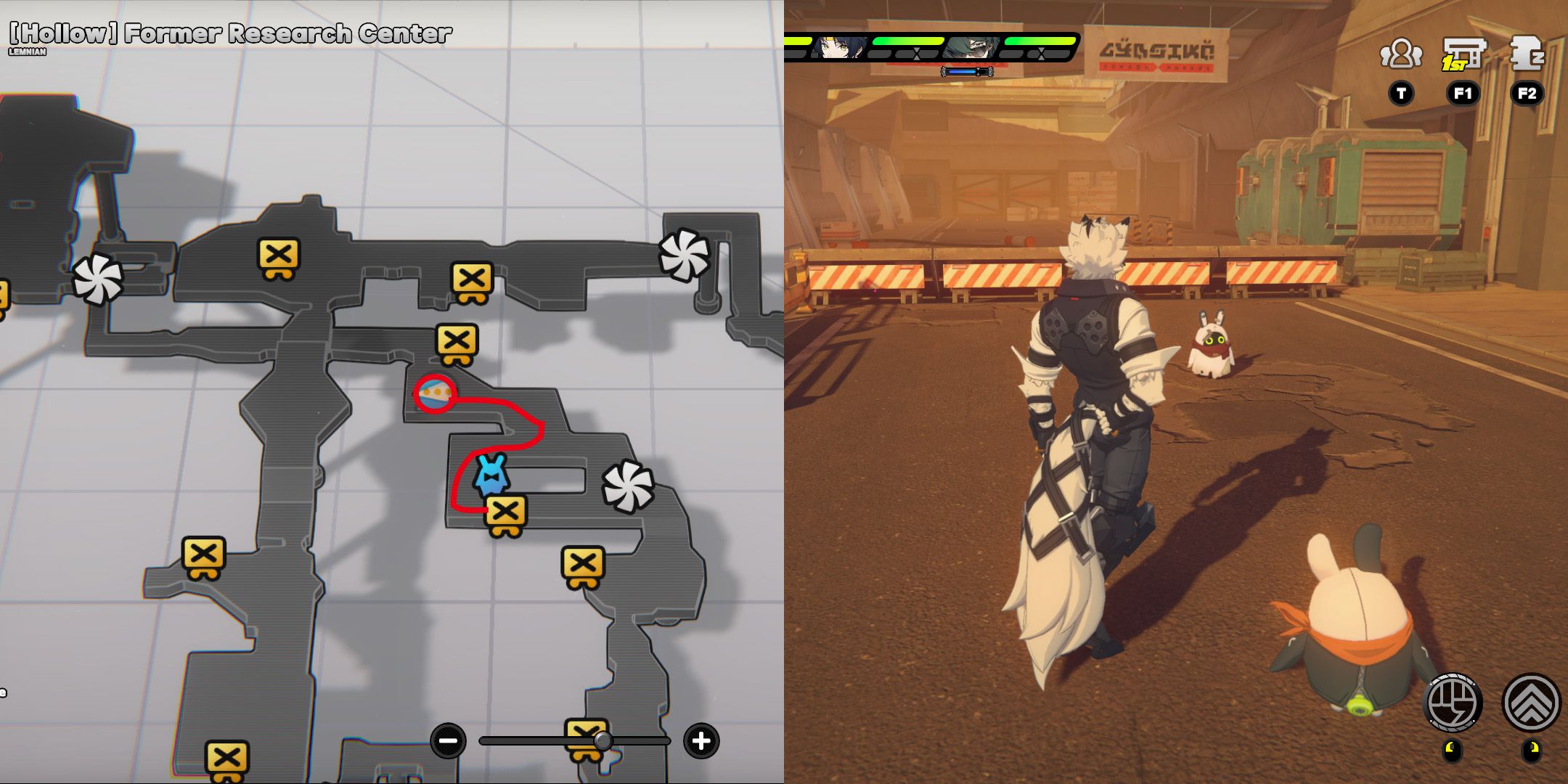 Location of the Location of the Pre -Heavy Research Center Mini Cargo Truck Location 9 ZENLESS ZONE ZERO Location 9