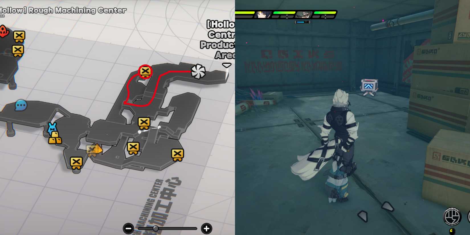 hollow rough machining center mini cargo truck location 1 in zenless zone zero