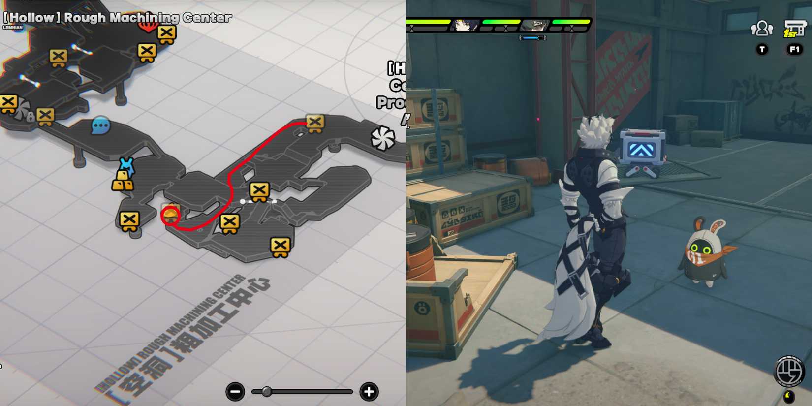 hollow rough machining center mini cargo truck location 2 in zenless zone zero