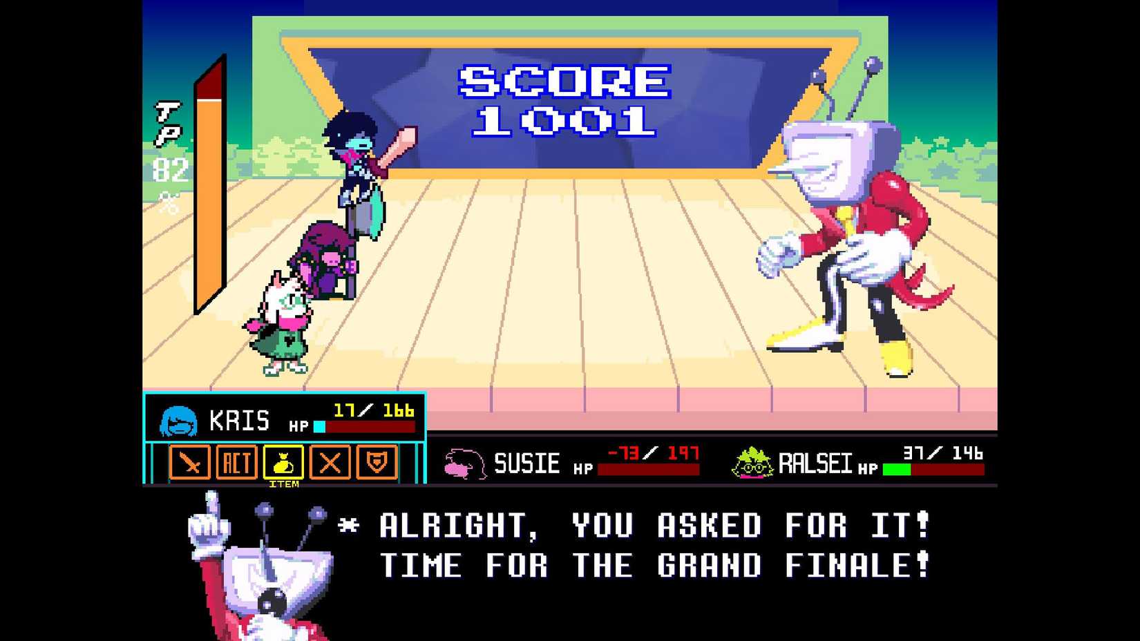 How To Beat Tenna  in Deltarune