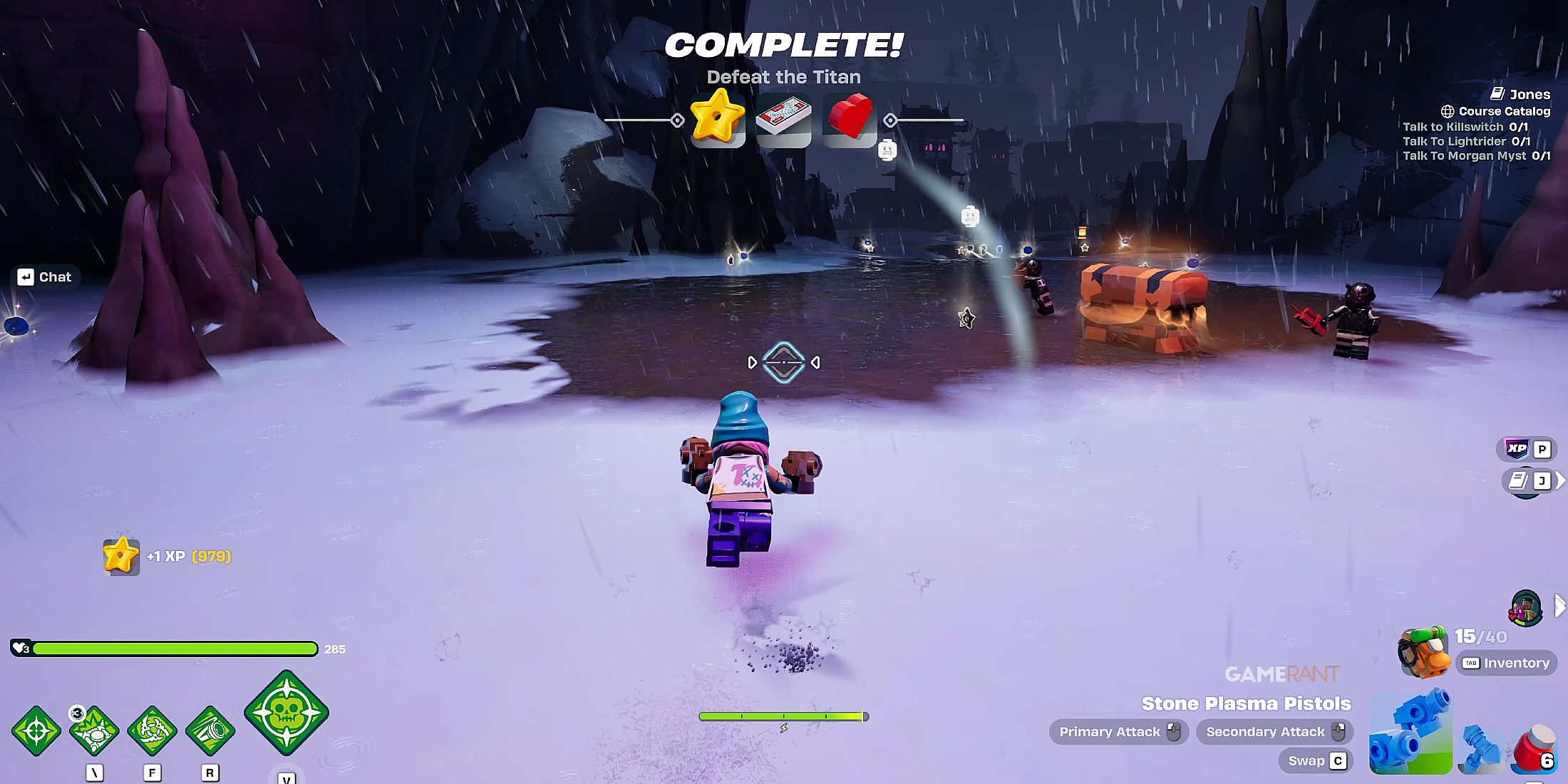 Wie man einen Titan in Lego Fortnite Expeditionen enthält - 2 