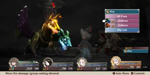 How To Defeat Orthros in Bravely Default Flying Fairy HD Remaster (2)