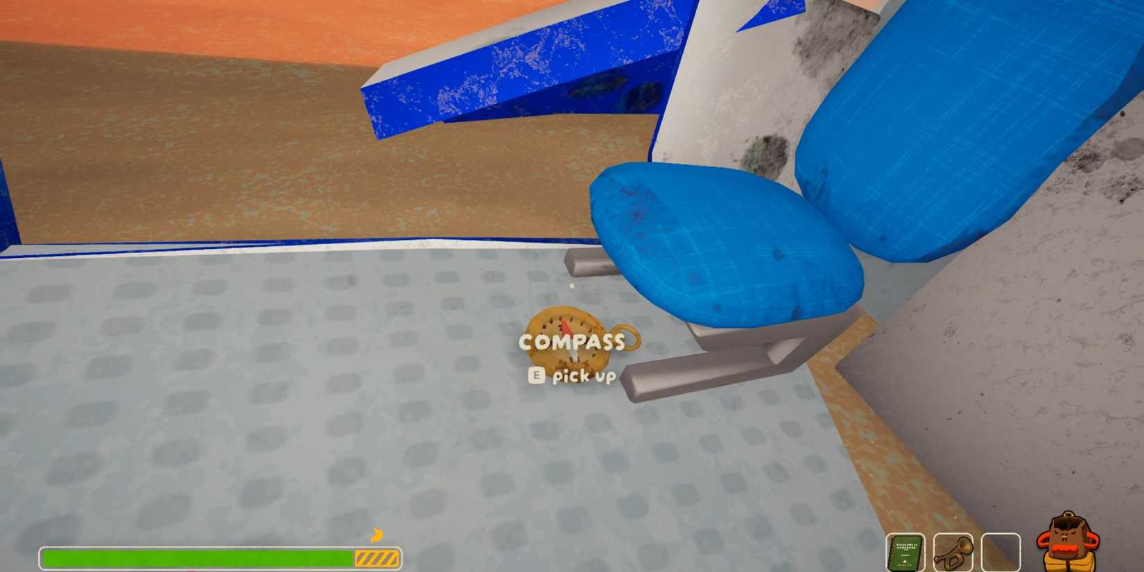 how to find compass peak