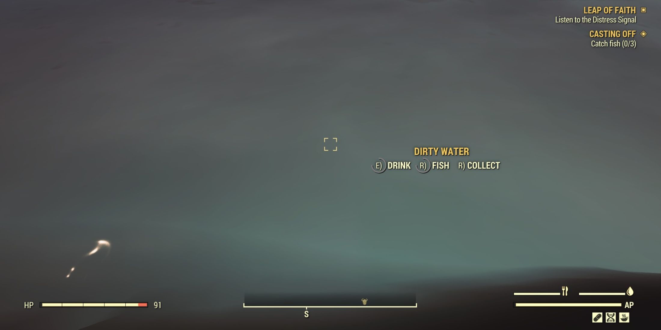 Fallout 76 How to FIsh