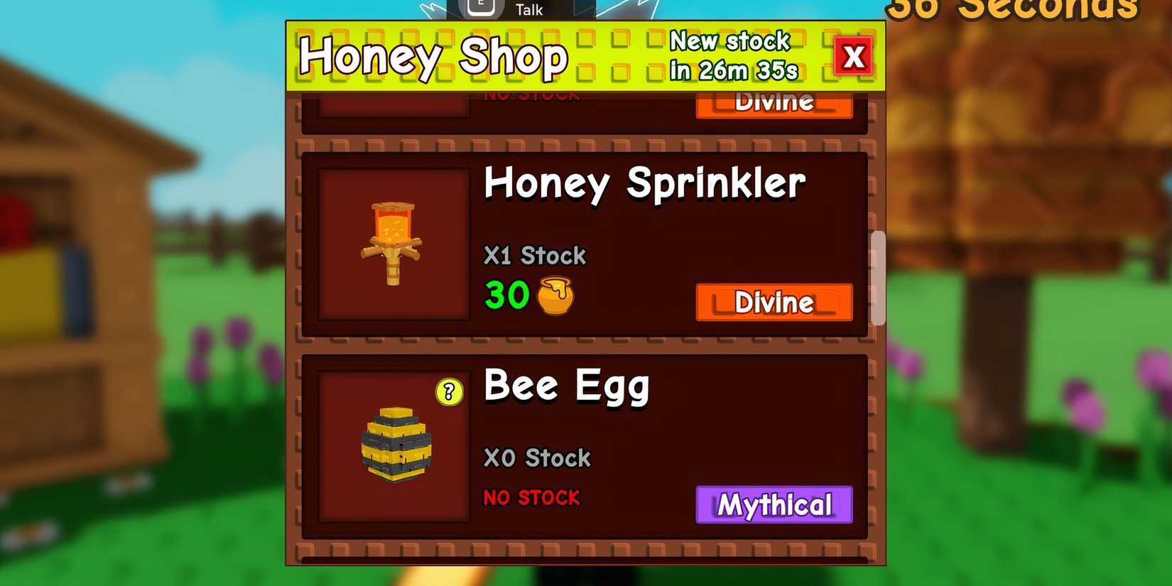 how to get honey sprinkler in grow a garden